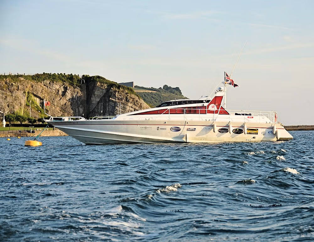 Virgin Atlantic Challenger II once fitted with Boat Track's GP trackeing